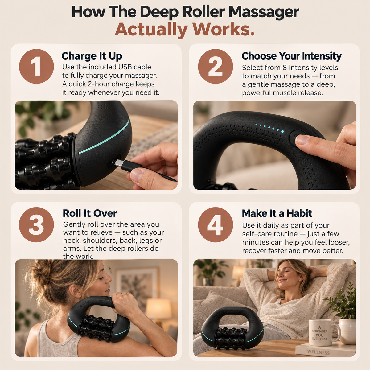 The Deep Roller Massager